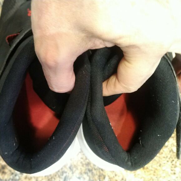 Nike Air Precision Flyease 917500-006 Black And Red Size 14 - Picture 11 of 12